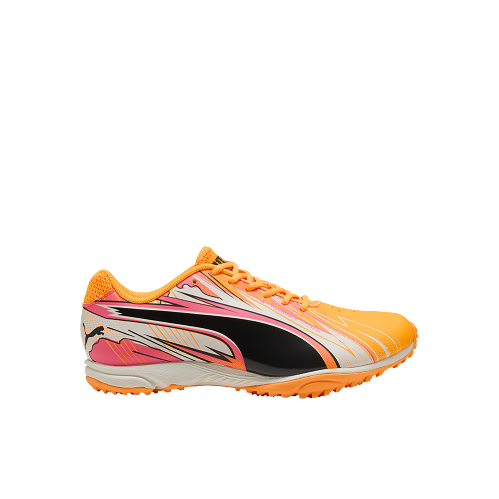 PUMA evoSPEED Haraka Sparked Big Kids' Track & Field Spikeless Running Shoes in Orange, Size 5