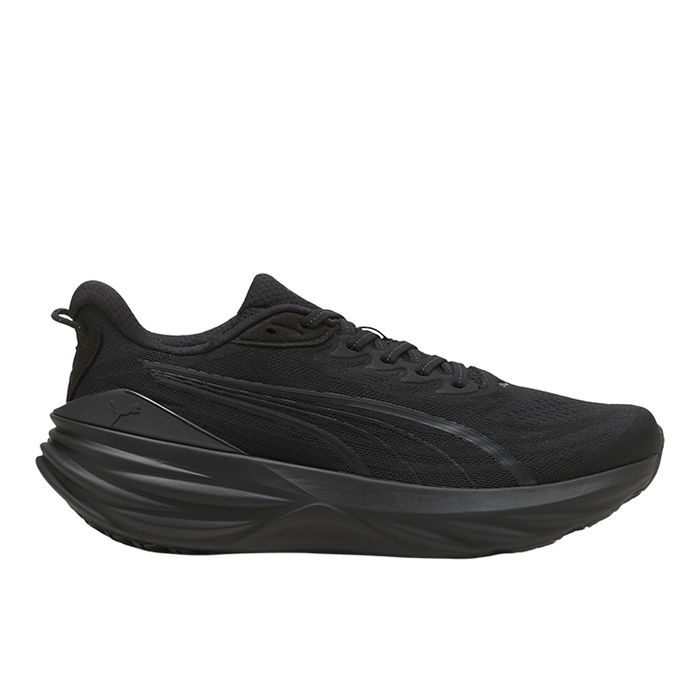 PUMA ForeverRun NITRO™ 3 Men's Wide Road Running Shoes in Black, Size 9