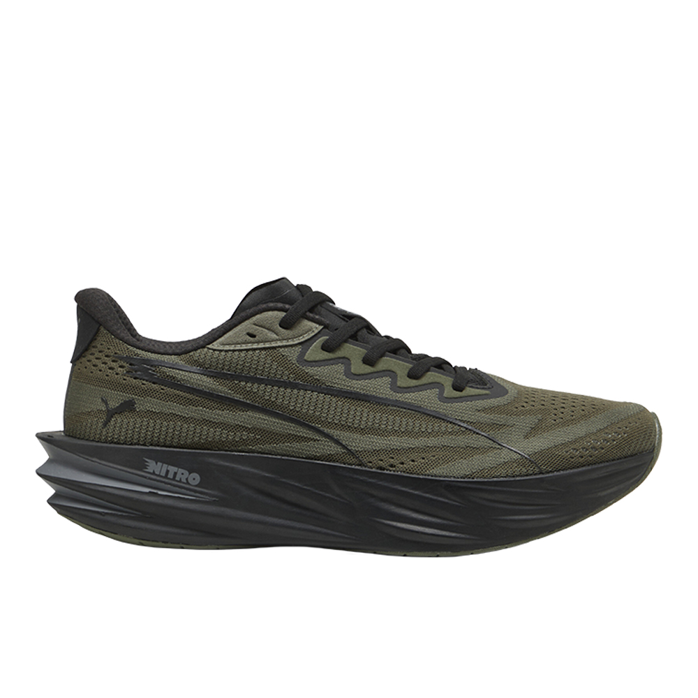 PUMA Deviate Pure NITRO™ Men's Running Shoes in Green, Size 11