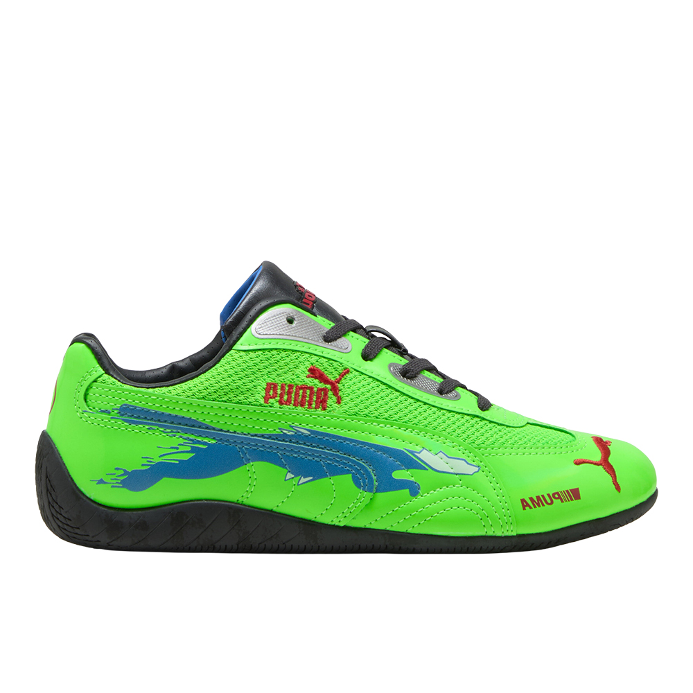 PUMA X Fast And Furious La Speedcat Lace Up Mens Green Sneakers