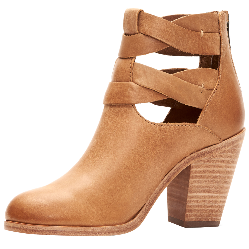 cameron side zipper bootie