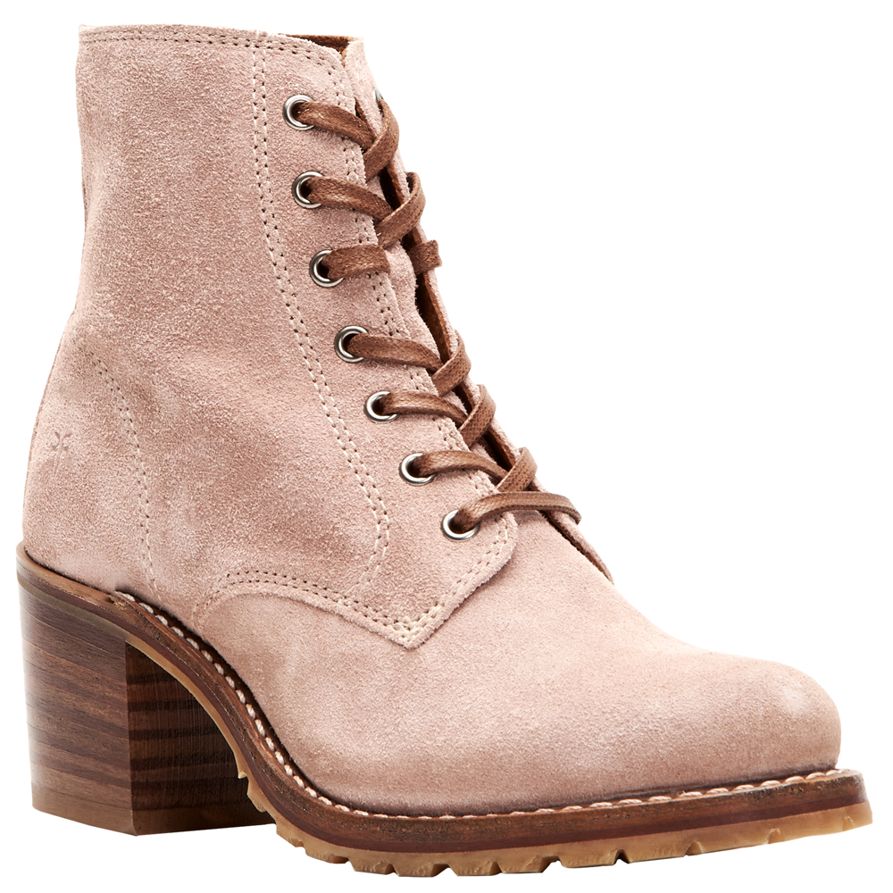 frye sabrina lace up