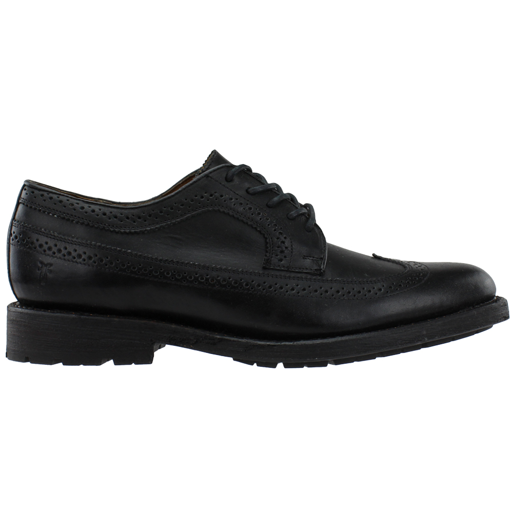 Frye Bowery Oxford Wingtip Dress Shoes Black Mens Oxford Dress Shoes | Shoe Bacca
