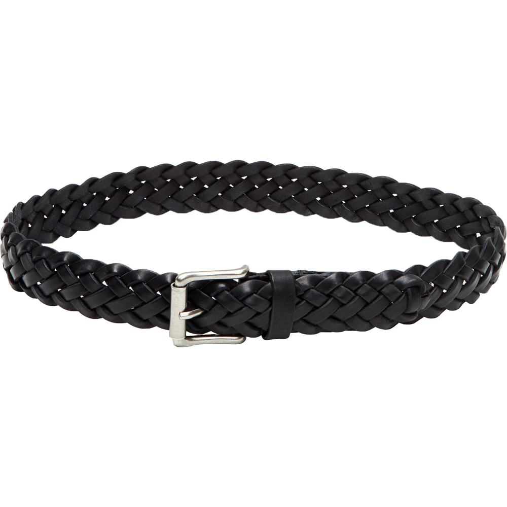 braided black belt
