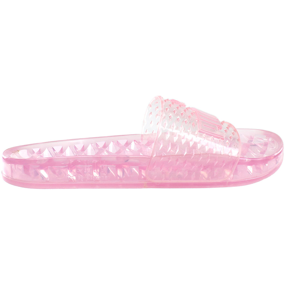 puma jelly slides pink