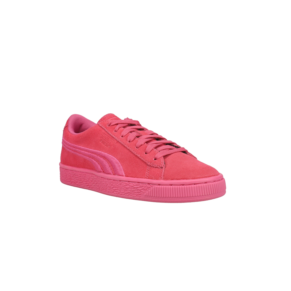 Puma Suede Classic (Big Kid) Pink Lace Up Sneakers