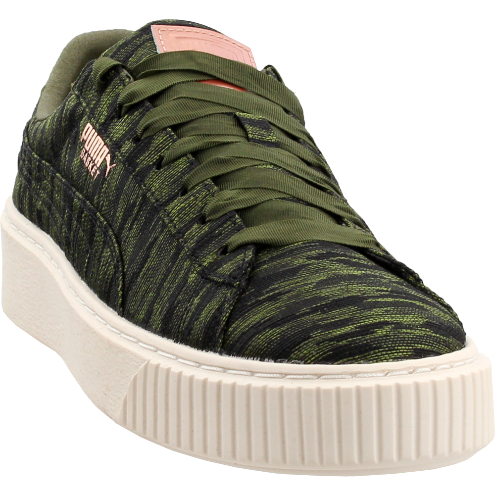 puma basket platform shoes