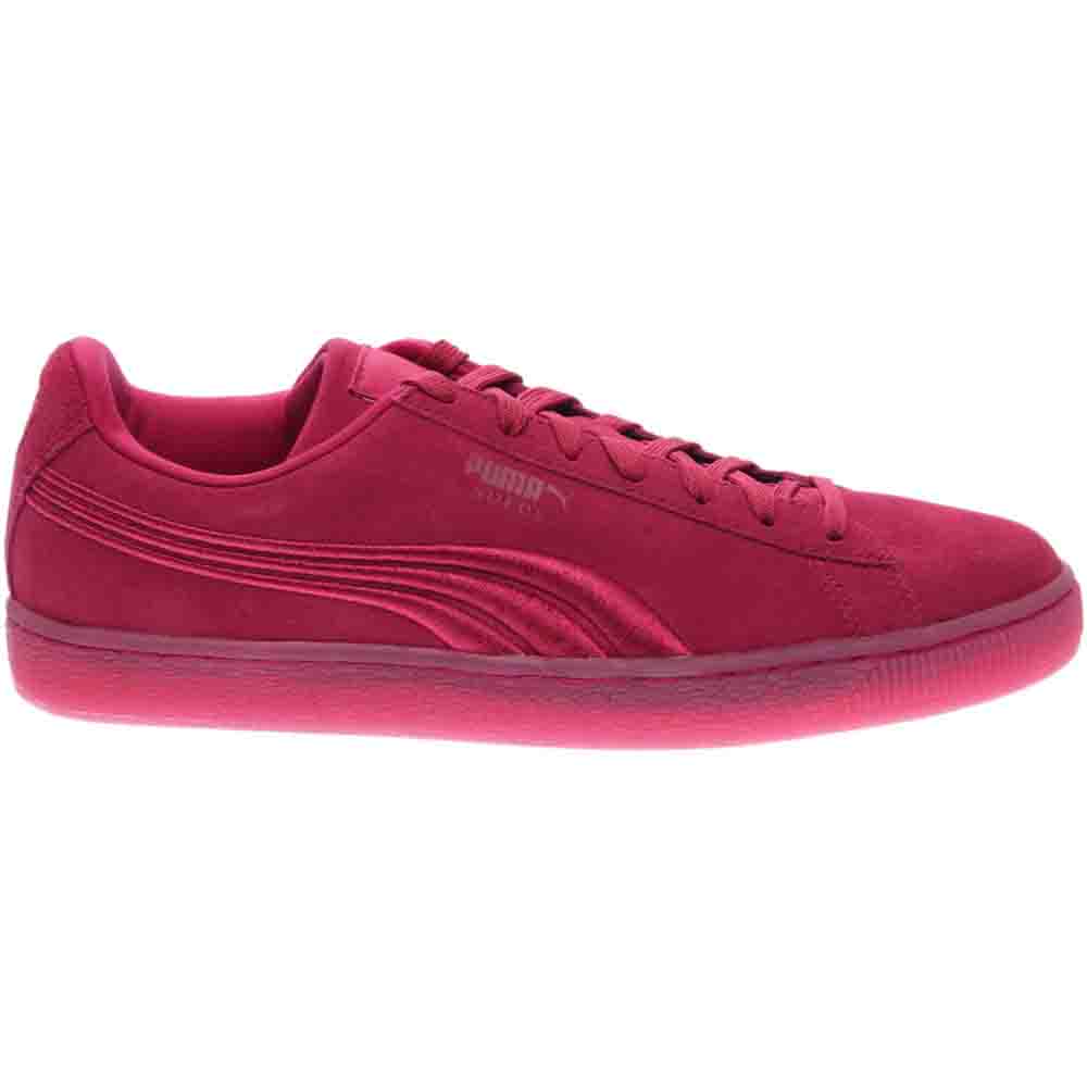 pink and red pumas