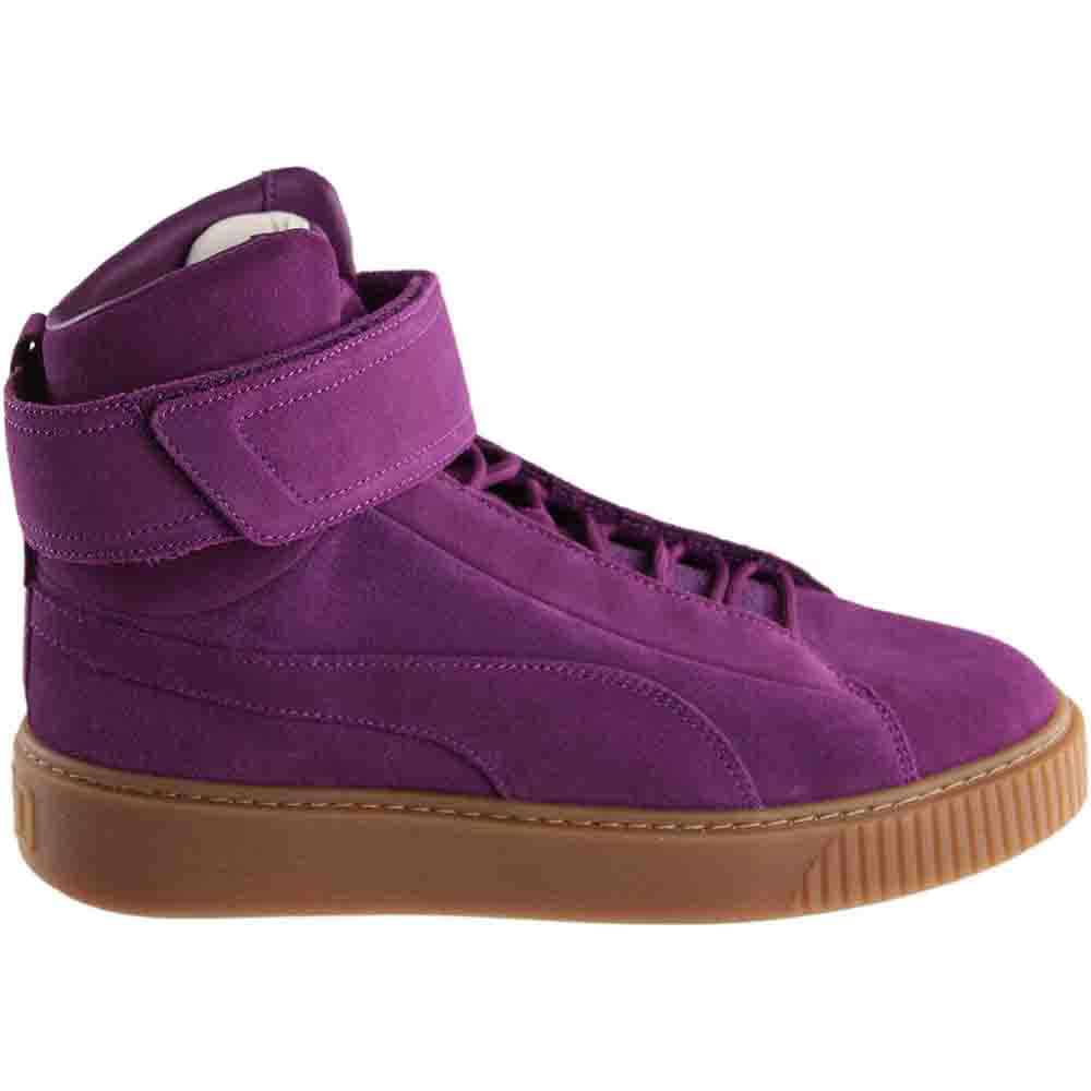 puma platform mid velour