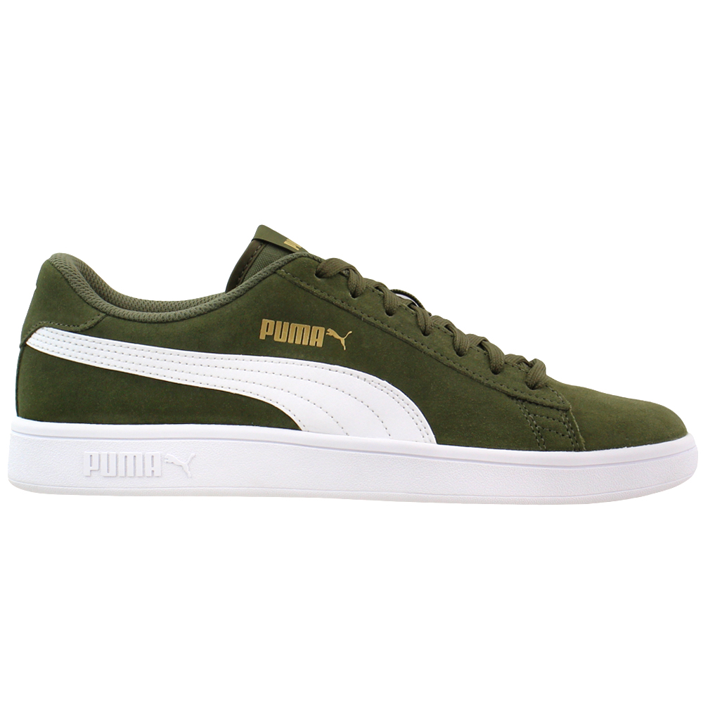 Puma Smash V3 Lace Up Sneakers Casual - Green - Mens | eBay