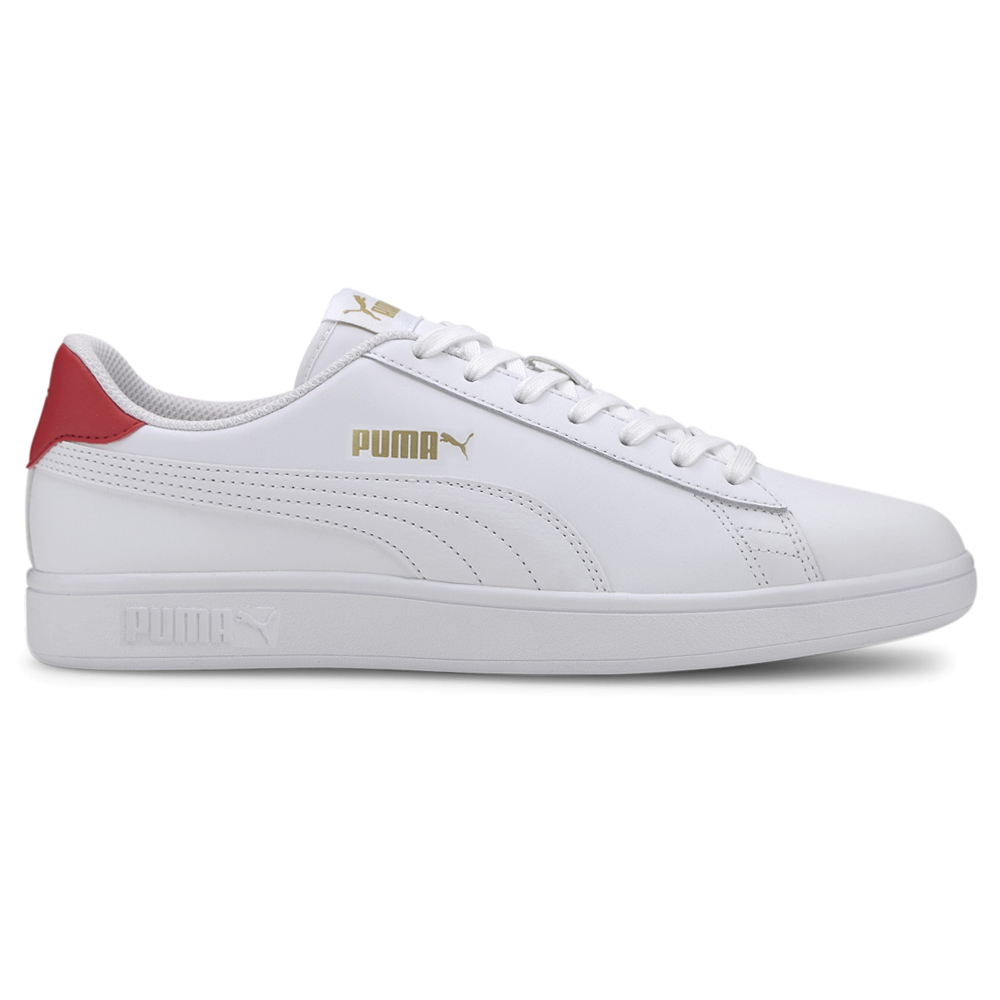 Manie Overtollig verbannen Shop White Mens Puma Smash V2 Leather Sneakers