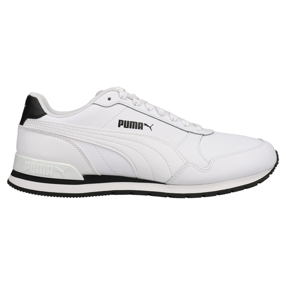 curriculum Great Kills Shop White Mens Puma St Runner V2 Full Lace Up Sneakers