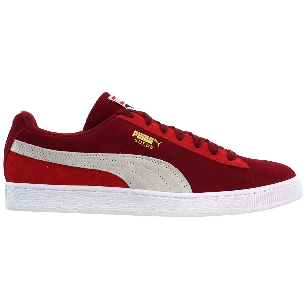 puma suede burgundy mens
