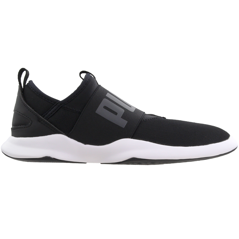 Puma Dare Black Womens Lace Up Sneakers