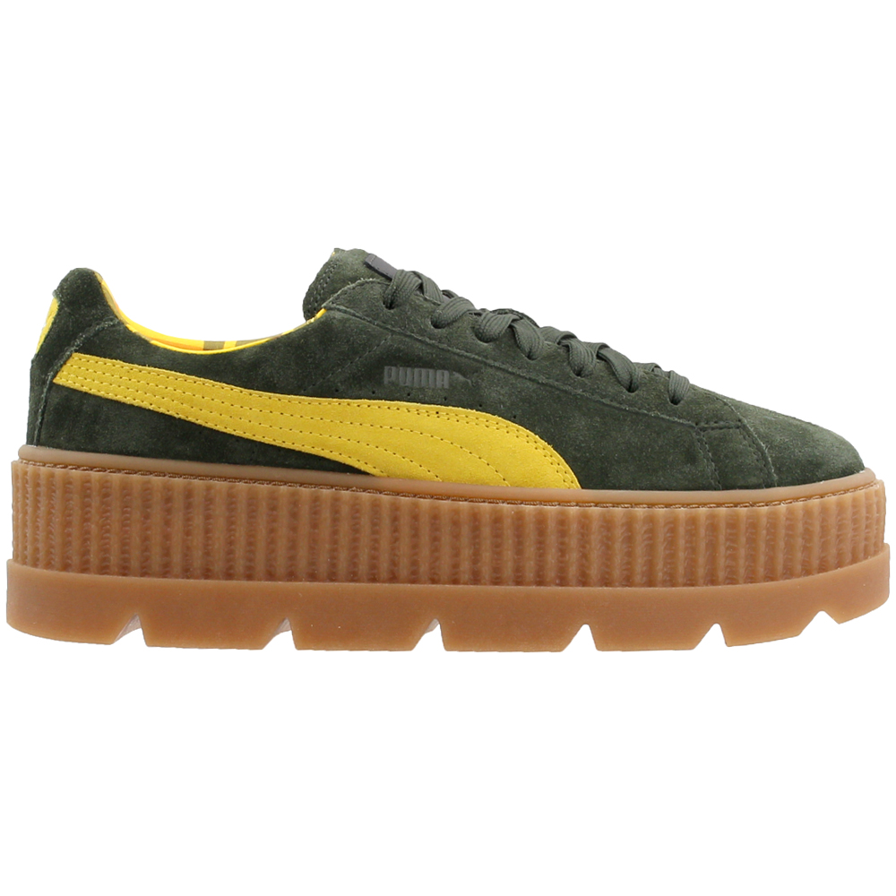 Puma Fenty By Rihanna Bow Creeper Lace Up Flats Brown Womens Lace Up Flats Puma Fenty By Rihanna Bow Creeper Lace Up Flats Brown Womens Lace Up Flats