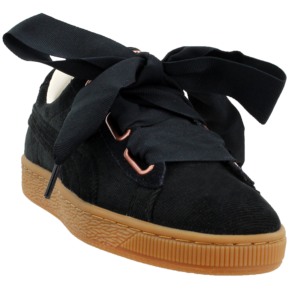 tênis puma basket heart corduroy feminino