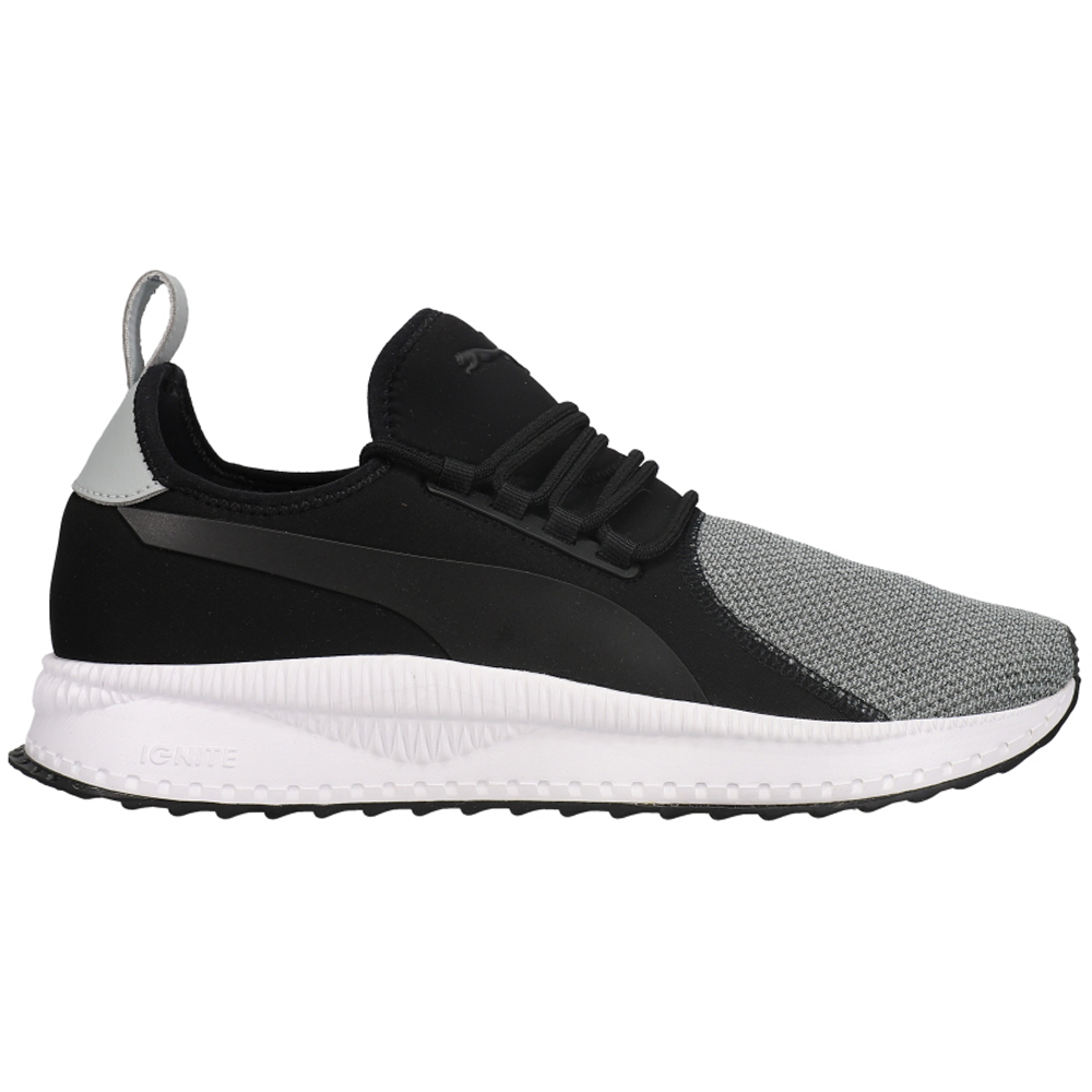 Puma Tsugi Apex Sneakers Grey Mens Lace Up, Sportstyle Sneakers