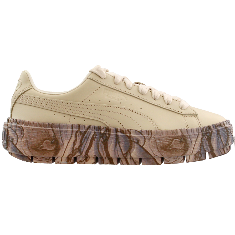 puma platform trace beige