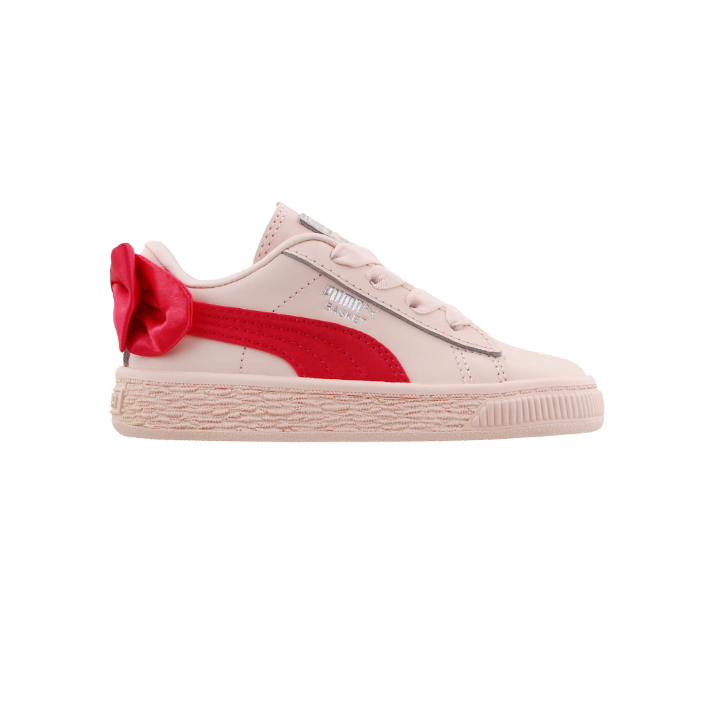 puma basket pink bow