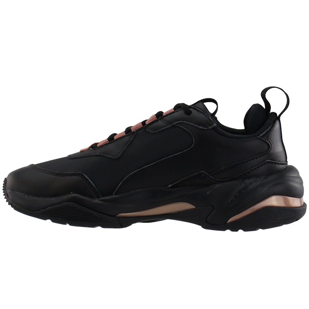 Puma Thunder Electric Metallic Lace Up Sneakers Black Womens Chunky Lace Up Lifestyle Sneakers Puma Thunder Electric Metallic Lace Up Sneakers Black Womens Chunky Lace Up Lifestyle Sneakers