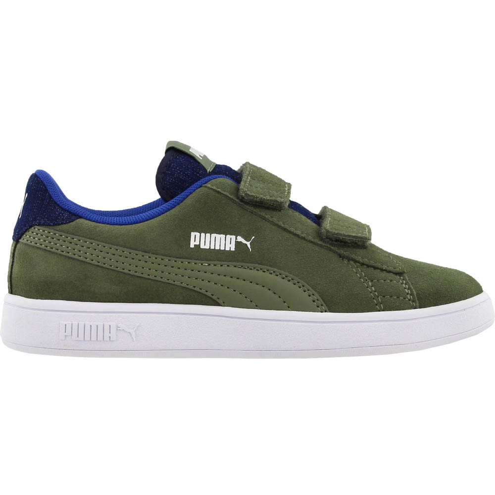 puma smash slip-on denim women's sneakers