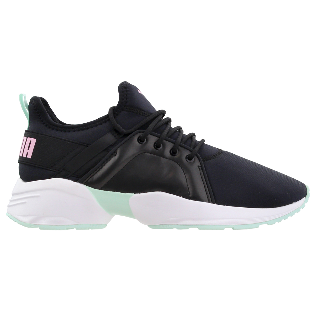 section Strengthen Melodious Shop Black Womens Puma Sirena Trailblazer Lace Up Sneakers