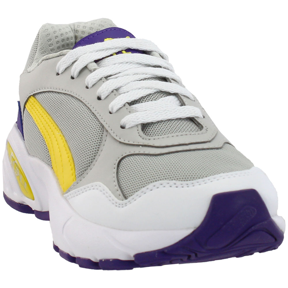 Puma CELL Viper Sneakers Grey, Purple, White, Yellow Mens Lace Up, Sportstyle