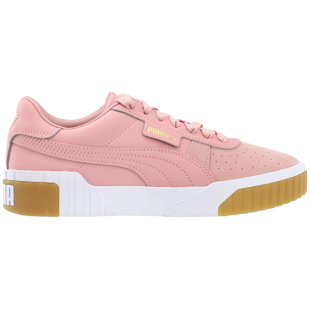 please note Do not do it Addict Shop Pink Womens Puma Cali Exotic Lace Up Sneakers