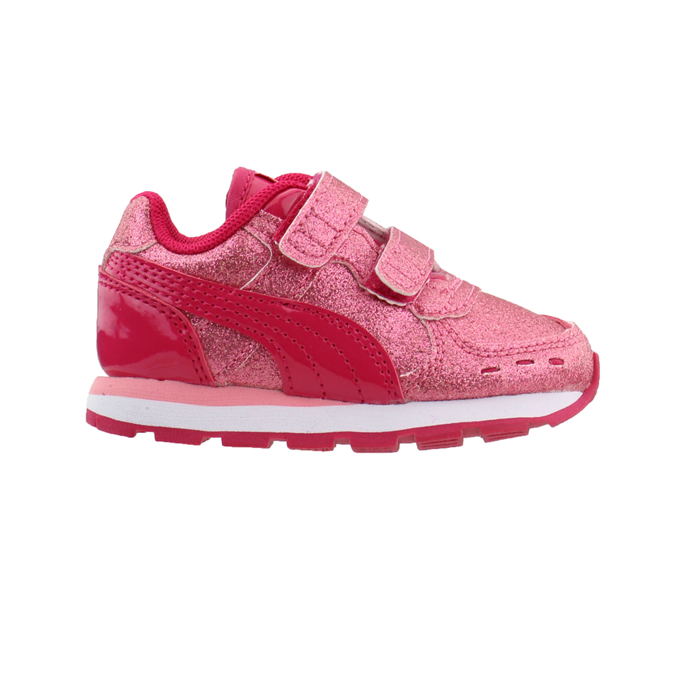 Pink Girls Vista Glitz Slip On Sneakers (Infant-Little Kid)