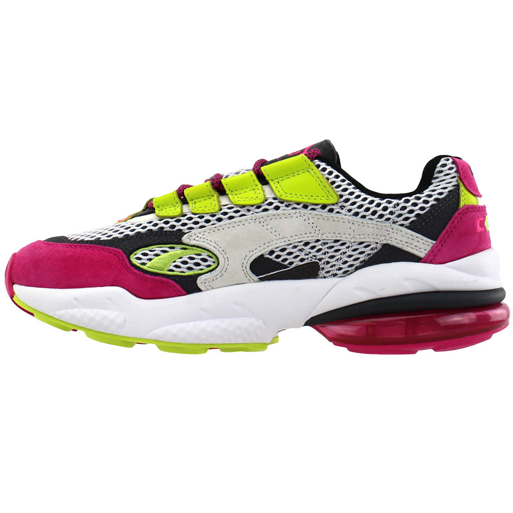 Puma Cell Venom Fresh Lace Up Mens Pink, White Sneakers Casual Shoes ...