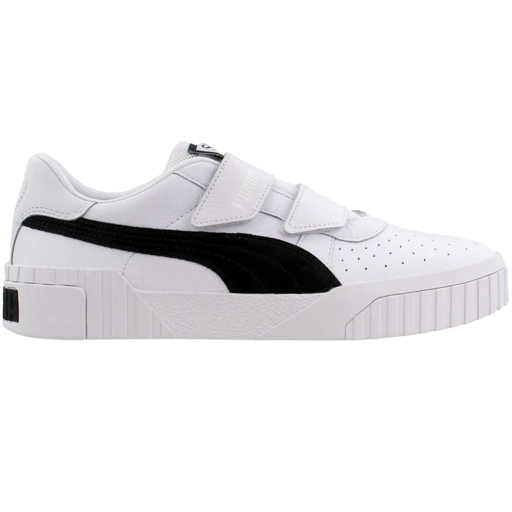 Puma Cali B &W X Selena Gomez Slip On Sneakers White Womens Slip On Sneakers | Shoe Bacca