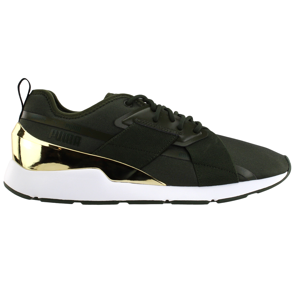 puma muse eos mens green