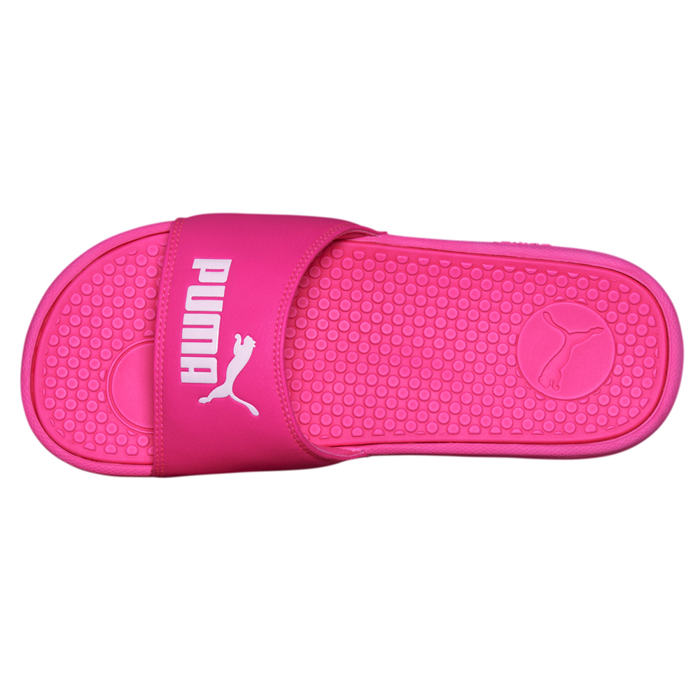 Pink and hot sale white puma slides