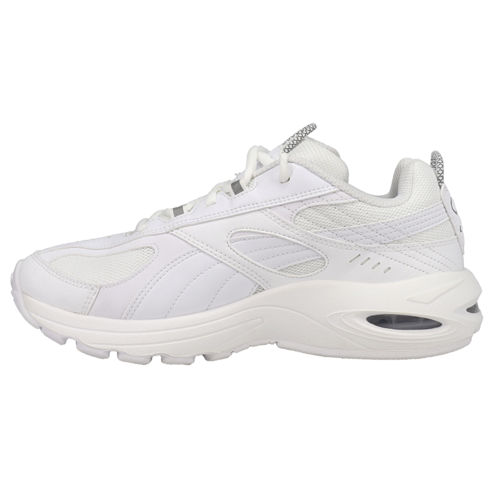 puma cell speed reflective trainers in white