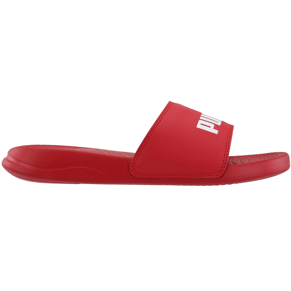 mens slides red