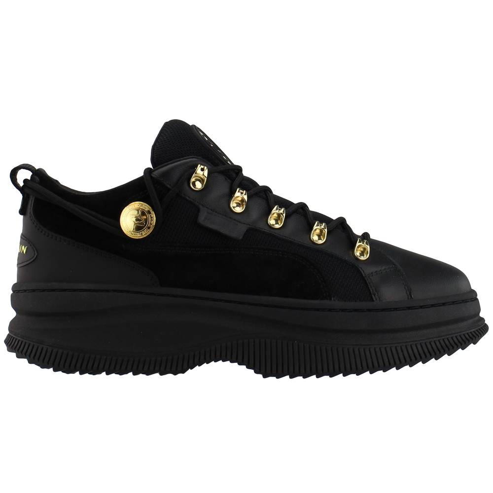 puma platform sneakers black