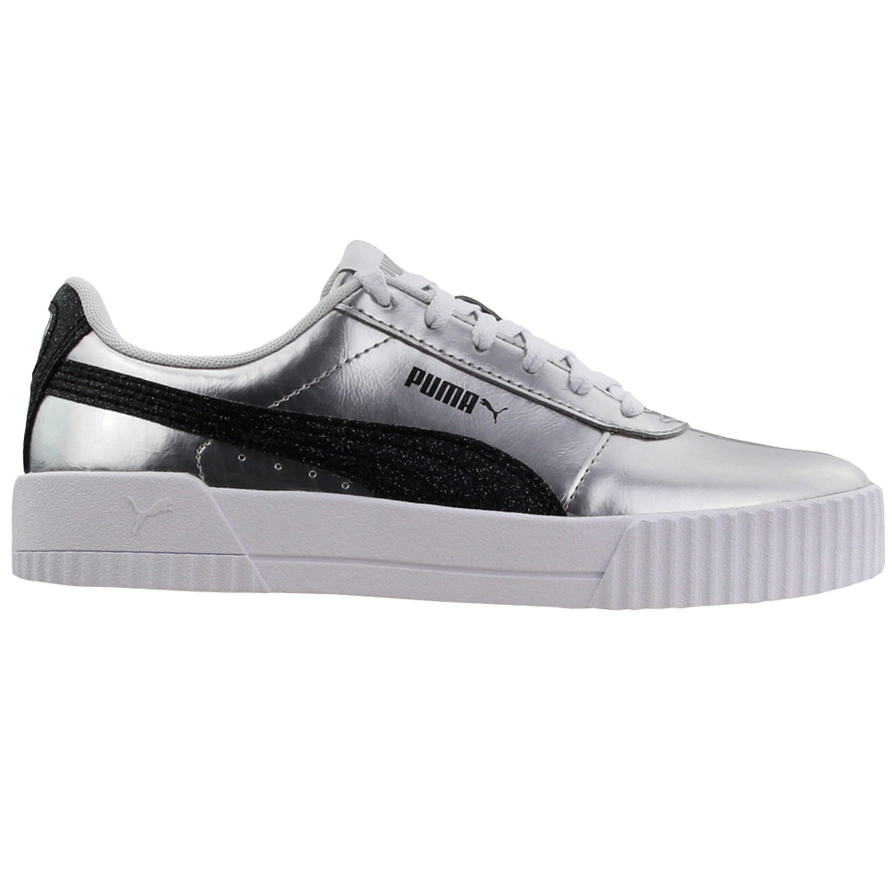 puma carina metallic sneakers