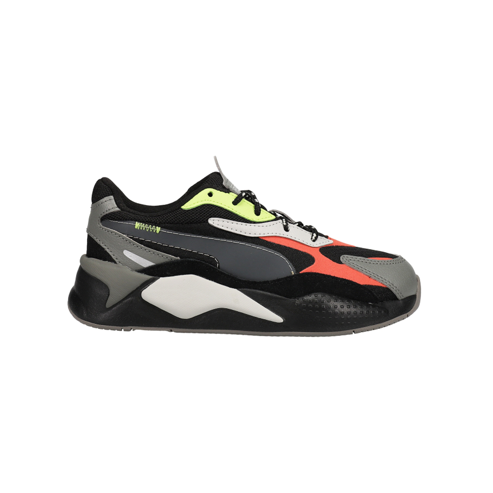 Puma RS-X3 City Attack Sneakers (Little Kid) Black Boys Lace Up, Sportstyle  Sneakers