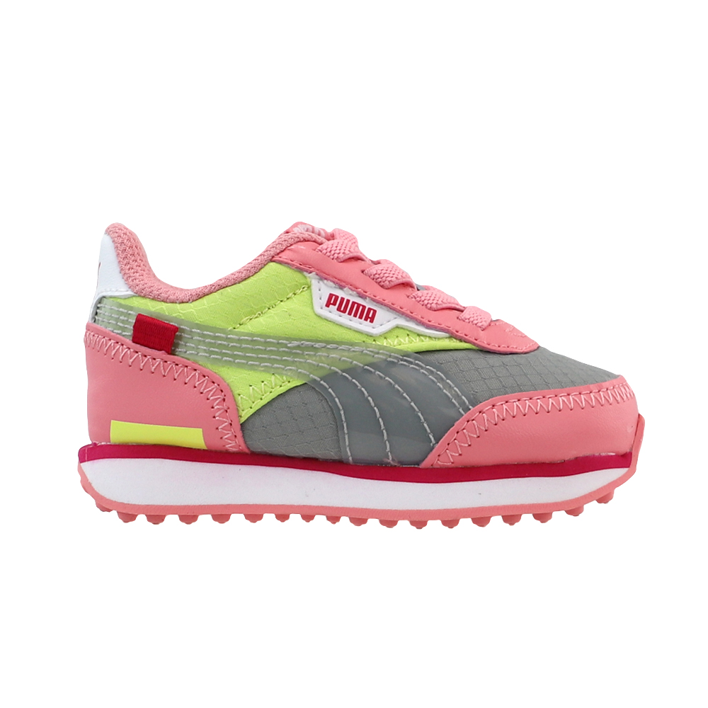 Shop Pink Girls Puma Future Rider Fun On Sneakers Toddler Shop Pink Girls Puma Future Rider Fun On Sneakers Toddler