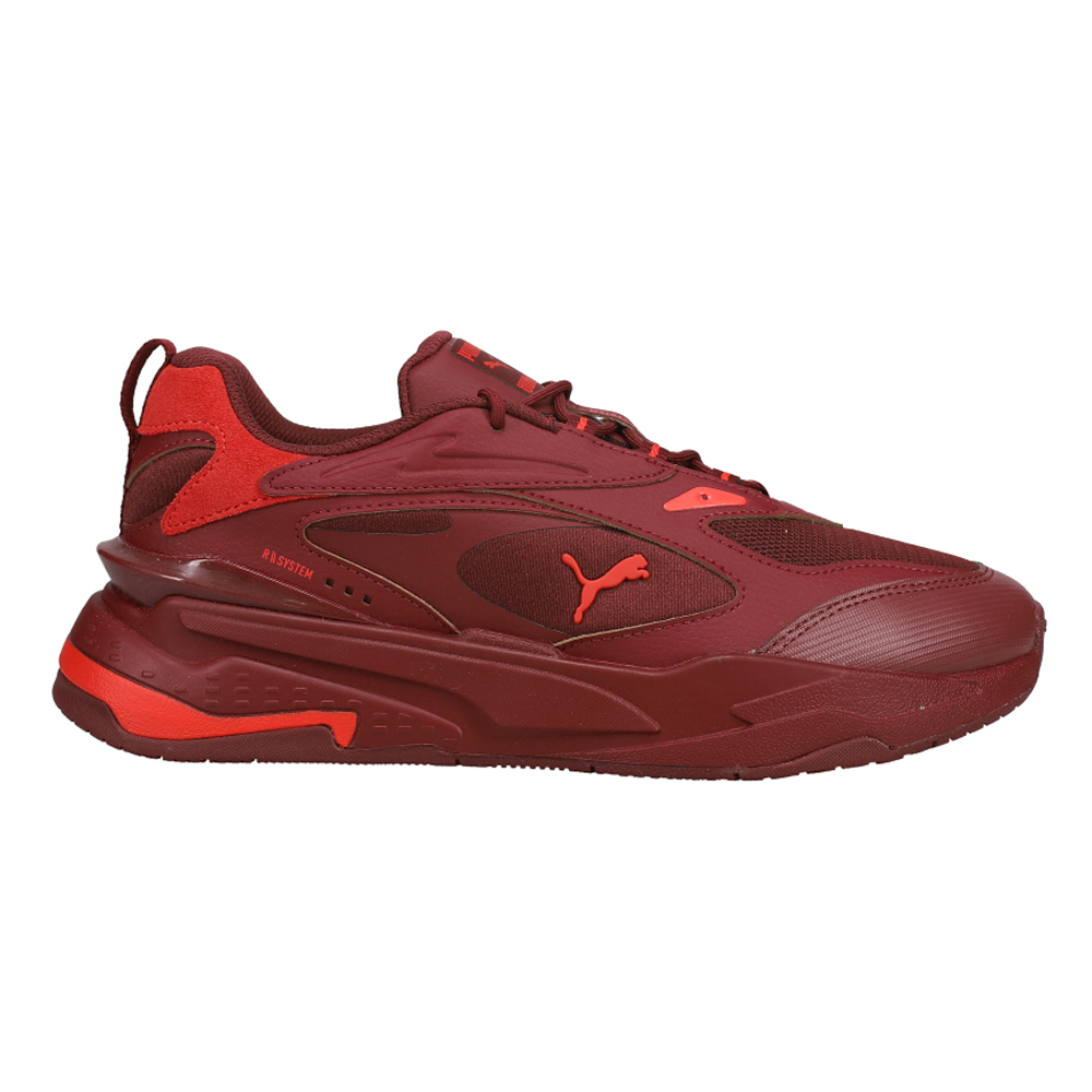 Puma Rs-Fast Tonal Sneakers Burgundy Mens Lace Up Sneakers
