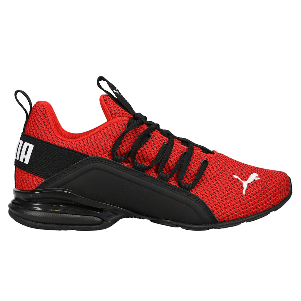 Red Mens Puma Axelion Running Shoes
