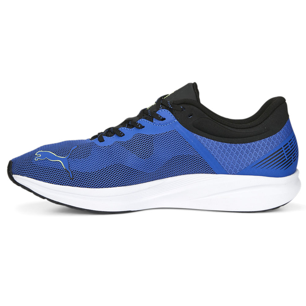 puma men blue shoes
