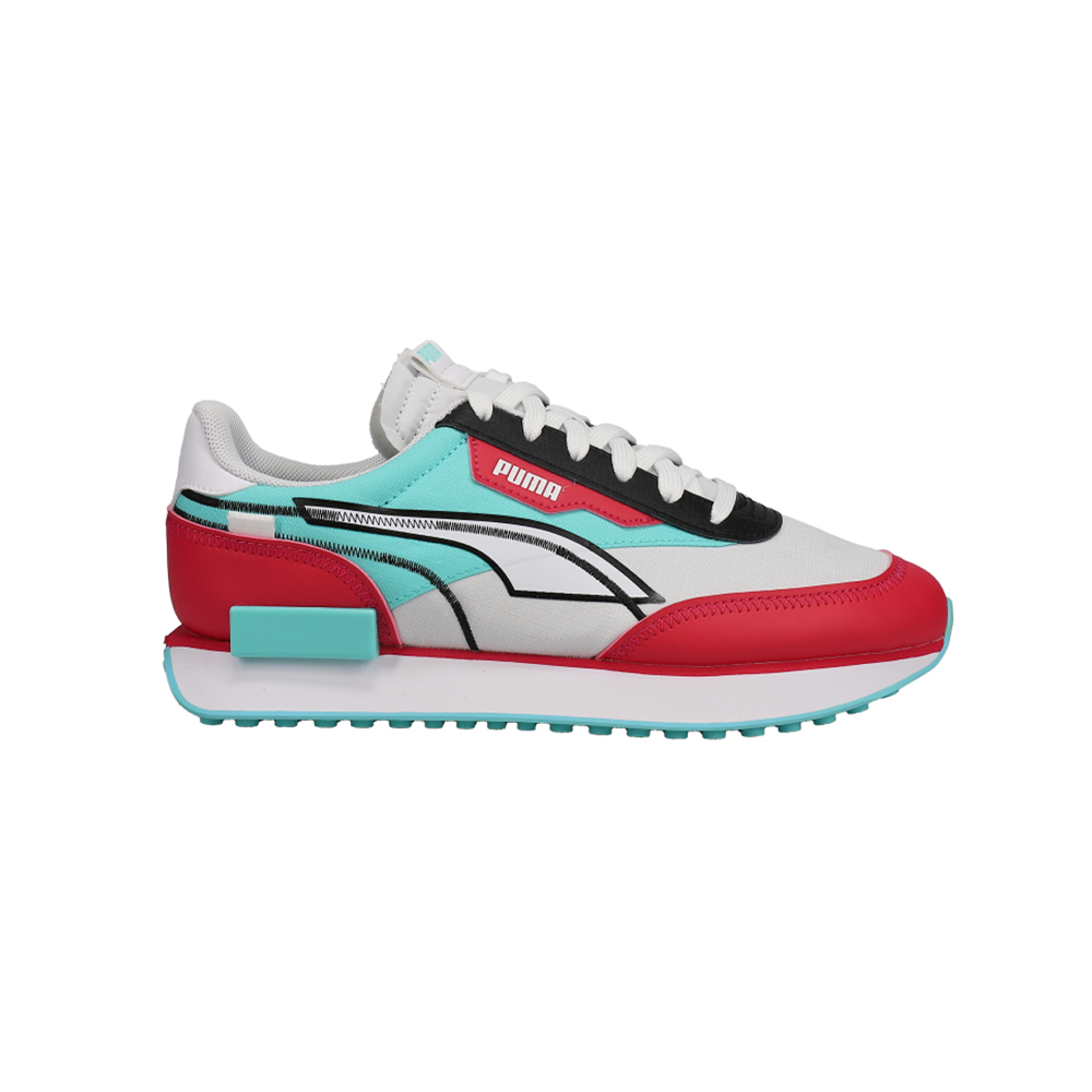 PUMA Future Rider Twofold Youth Boys White Sneakers Casual