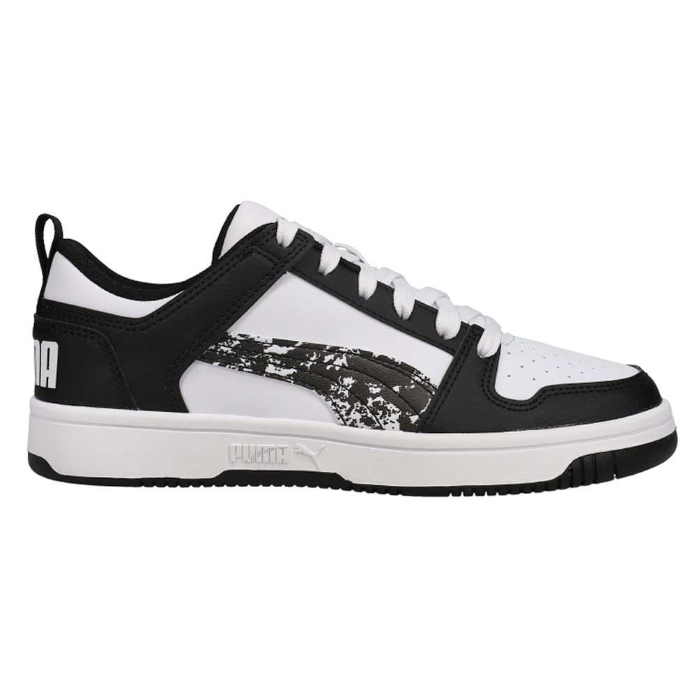 puma rebound layup lo camo men's sneakers