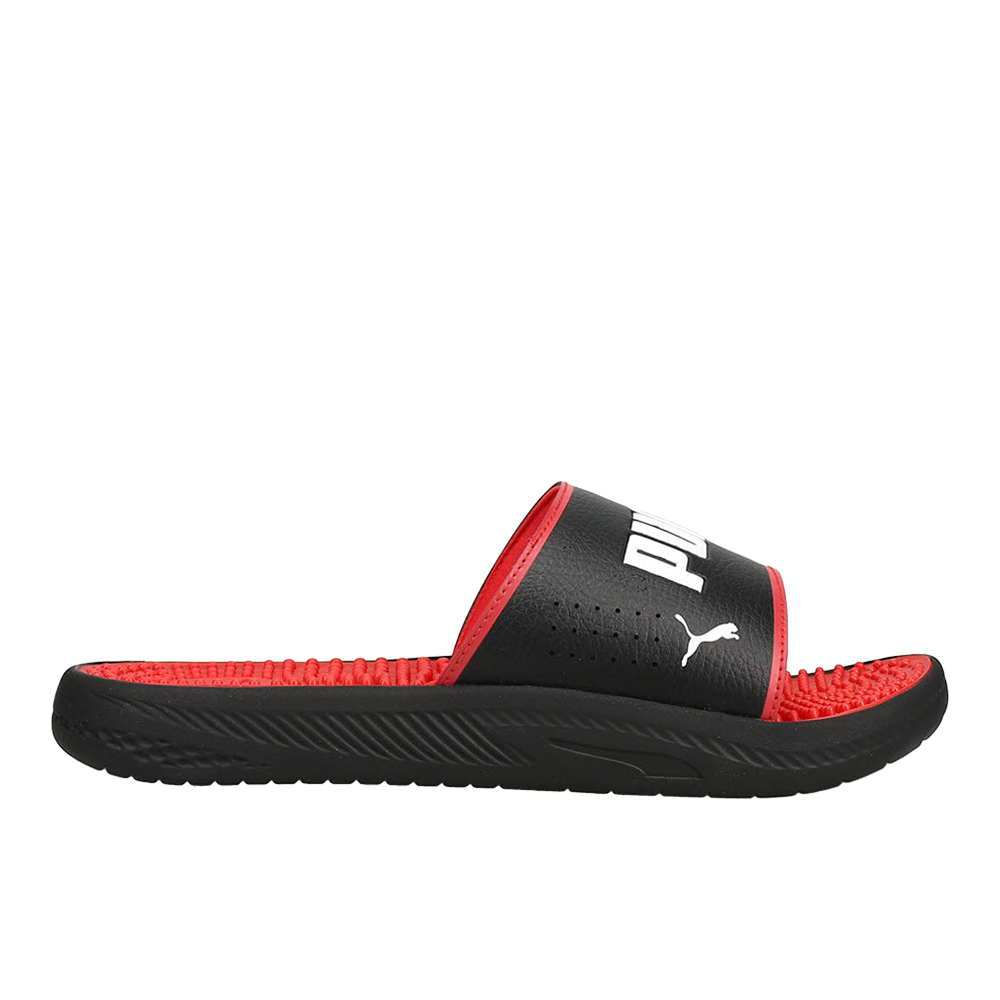 PUMA Softride Massage Slide Mens Black 38306203 | eBay display picture 2