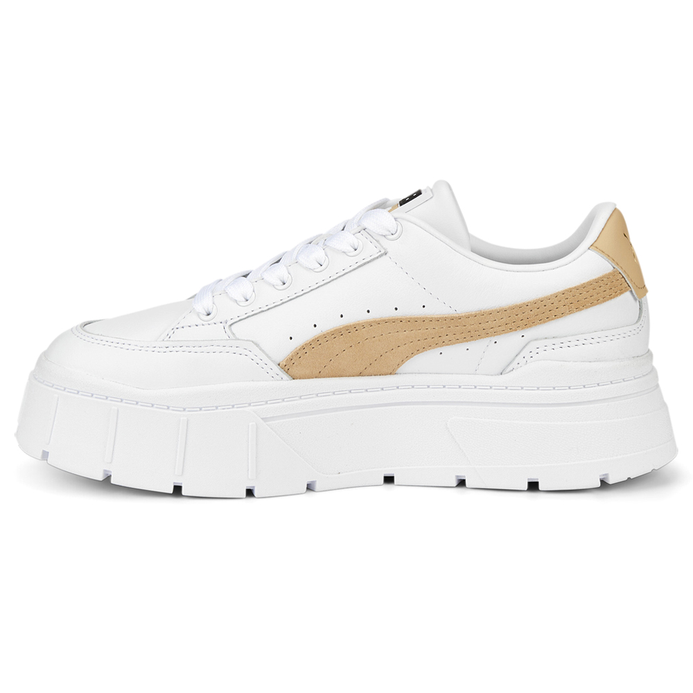 Size 8.5 - PUMA Mayze Stack White Light Sand 2022 for sale online