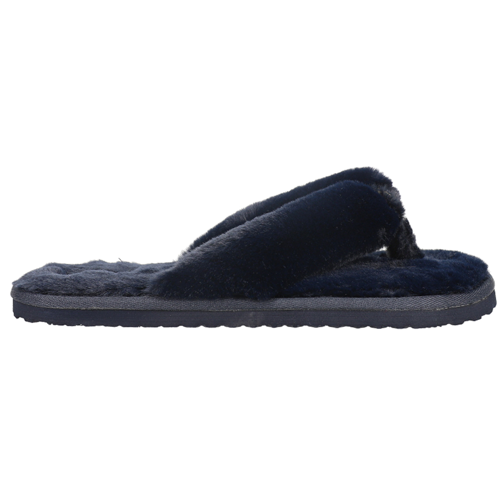 Puma Women's Fluff Flip Flop Sandals in Blue/Peacoat Size 9.0 | Fur