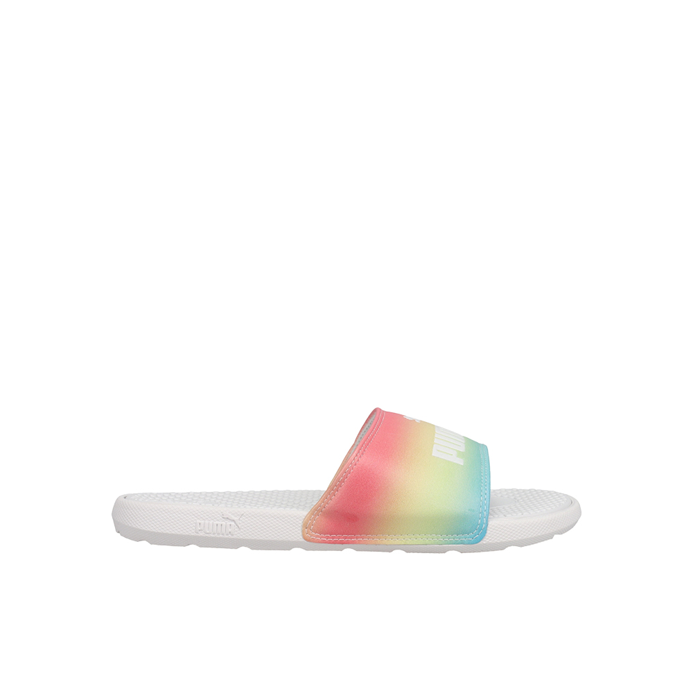 PUMA Cool Cat Bx Bright Ombre Tie Dye Slide Sandals (Youth)