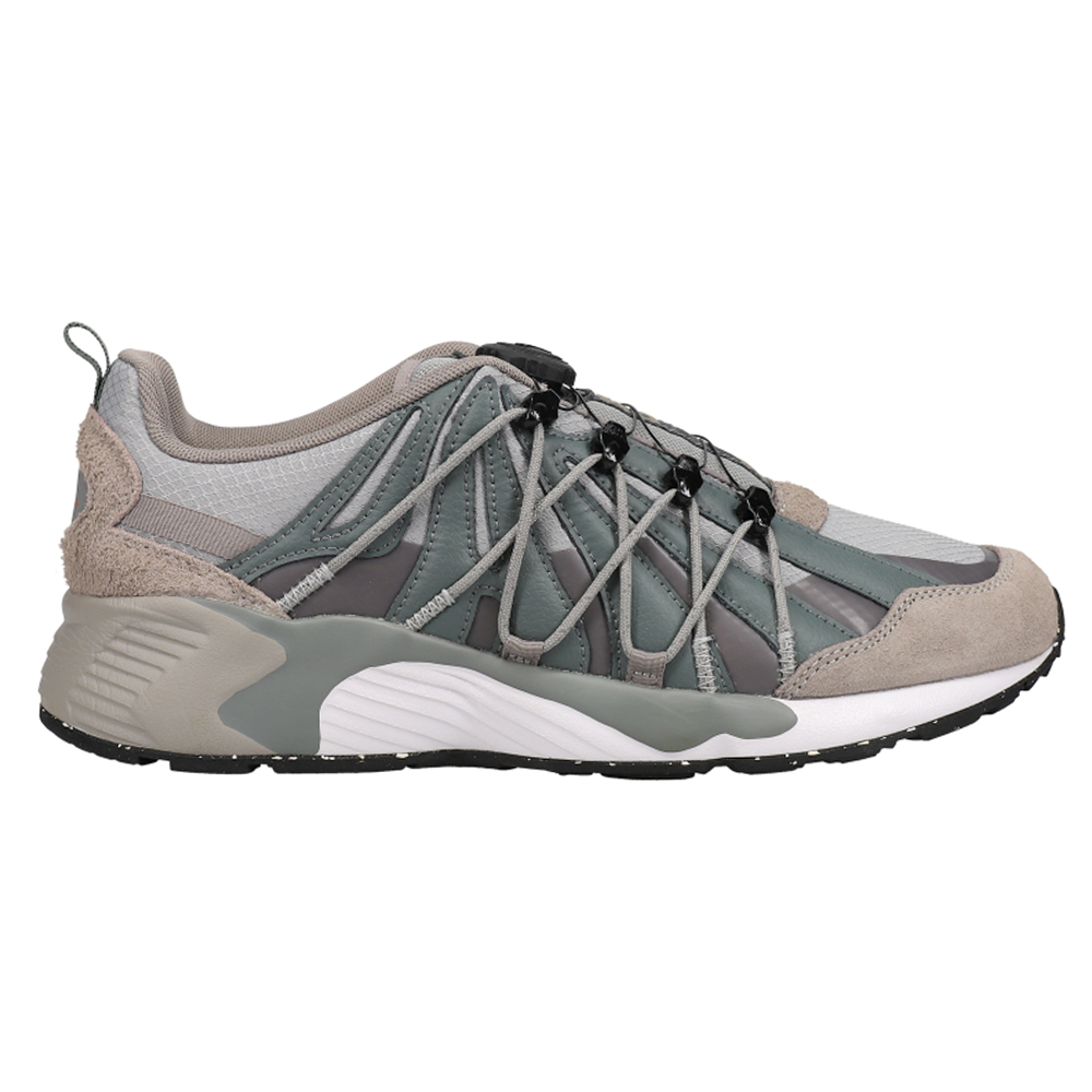 PUMA Perks Xmini Prevail Disc Lace Up Mens Grey Sneakers