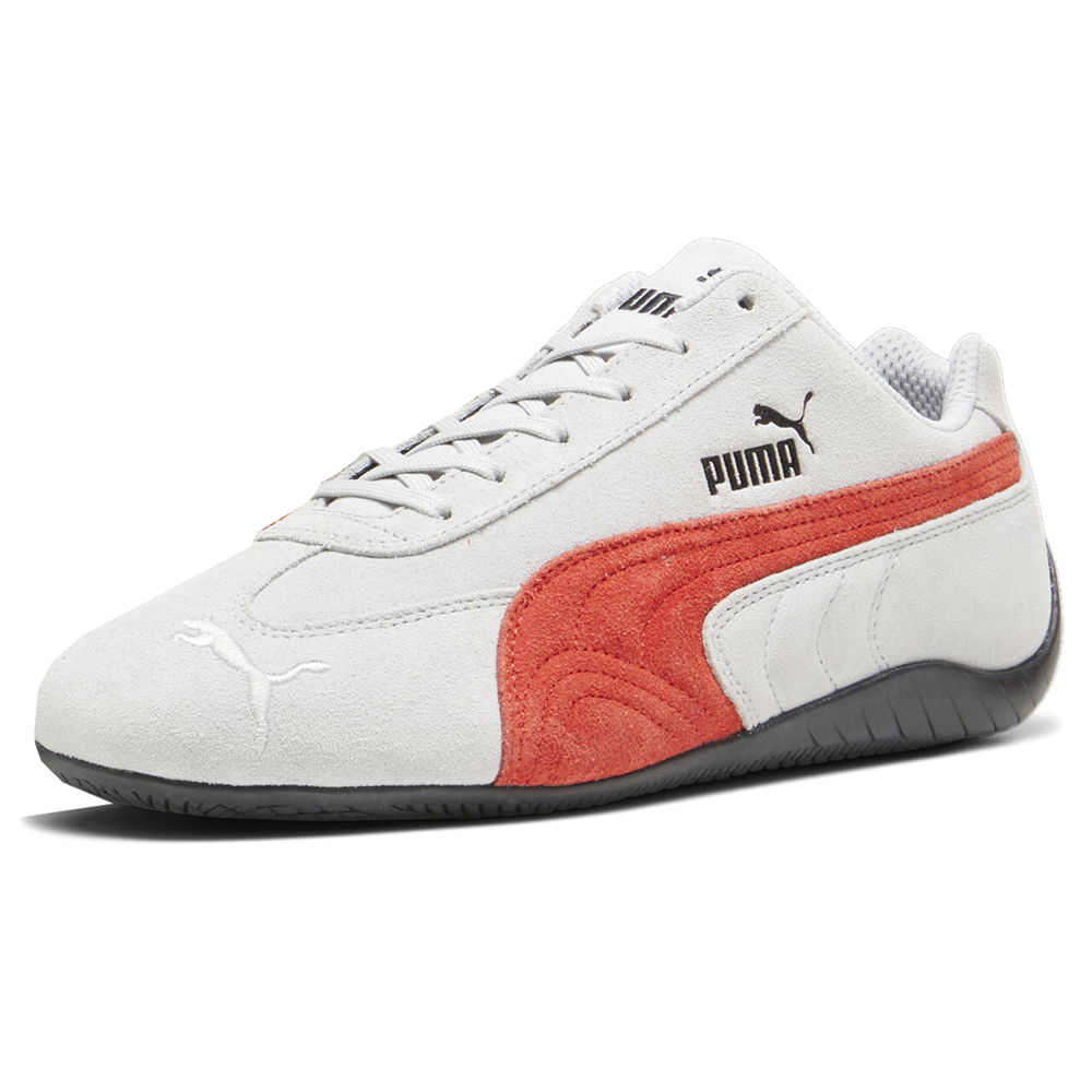 Puma Speedcat Shield Sd Lace Up Mens Grey Sneakers Casual Shoes ...